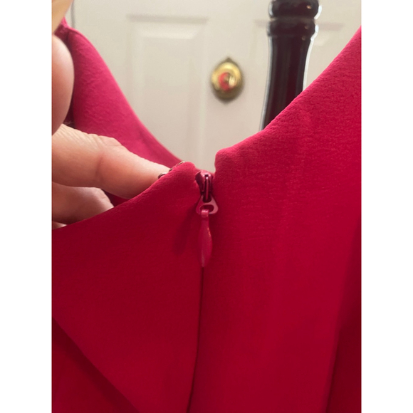 Women's New York & CO pink Asymmetrical Dress XL - Picture 9 of 10